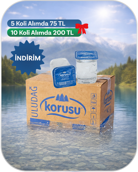 Korusu Bardak Su 60 Lı
